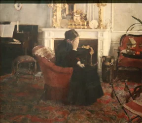Listening to Music by Schumann
